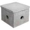 Caixa de inspeo de concreto quadrada